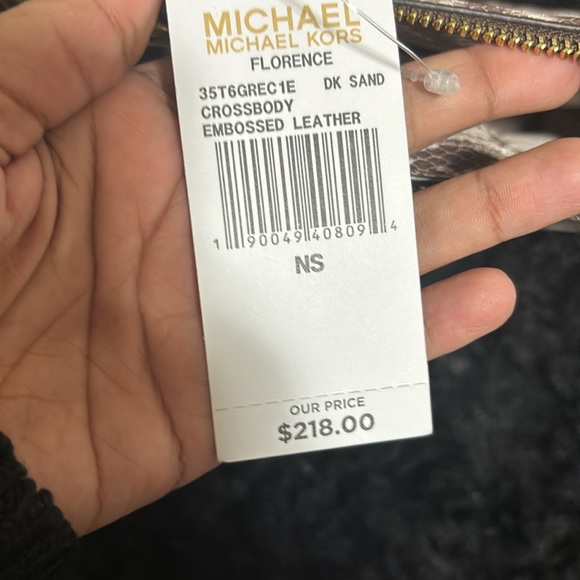 Nwt Michael Kors crossbody snakeskin leather🥰 - Picture 4 of 8
